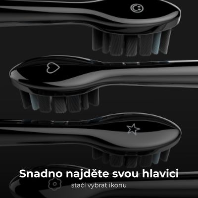 Aeno Elektrický kartáček DB4 černý