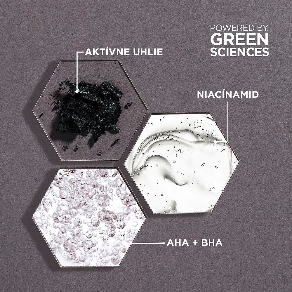 Garnier Pure Active sérum proti nedokonalostem AHA + BHA Charcoal