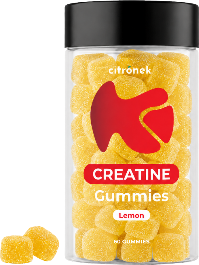Citronek Creatine Gummies - citronová příchuť 60 ks