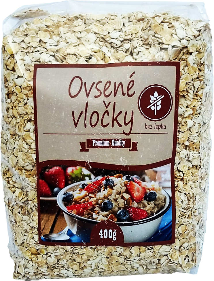Najtelo Ovesné Vločky bez lepku 400 g