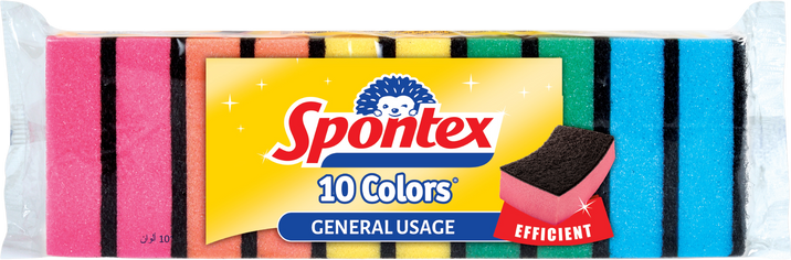 Spontex Colors houbička 10 ks