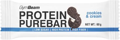 GymBeam Protein PureBar cookies&cream 60 g