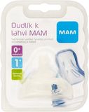 MAM Dudlík na lahev V1- pomalý 0m.+ vel. S
