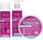 VivaPharm Vivaco Dárková kazeta keratin a kofein