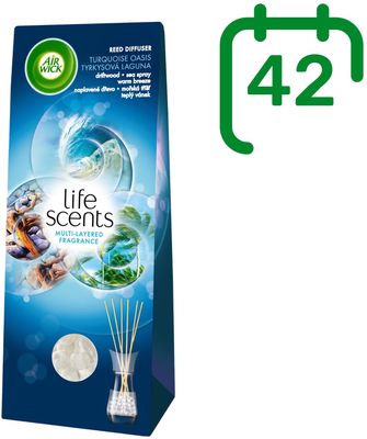 Airwick Vonné tyčinky Tyrkysová laguna 25 ml