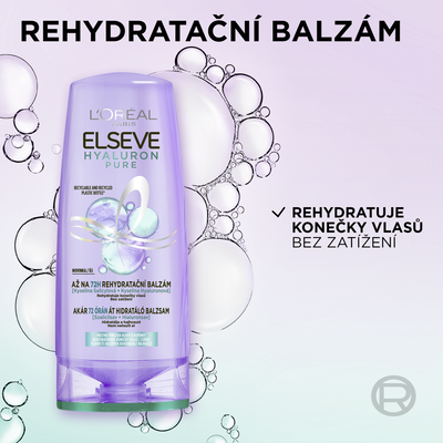L'Oréal Paris Elseve Hyaluron Pure balzám, 200 ml