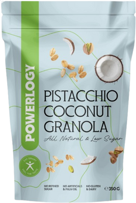 Powerlogy Granola Pistacchio Coconut 350 g