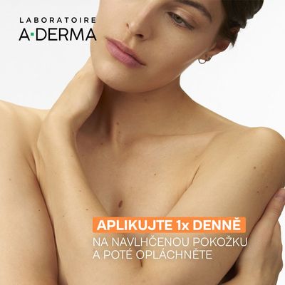 A-Derma Zvláčňující sprchový olej 1000 ml