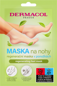 Dermacol Regenerační maska na nohy v ponožkách