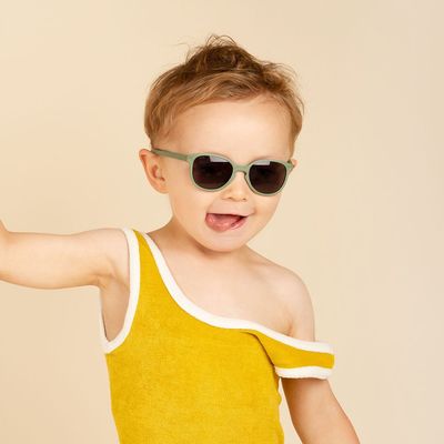 KiETLA WAZZ sluneční brýle 2-4 roky, kaki