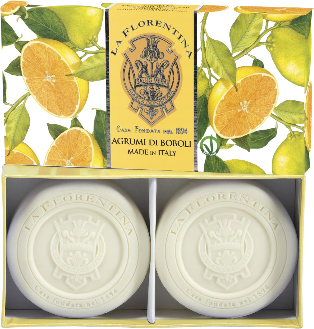 La Florentina Kazeta mýdel Agrumi di Boboli 2 x 115 g