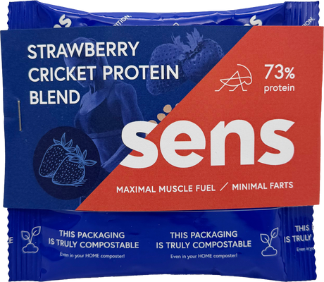 Sens Protein shake blend - Jahodový 35 g