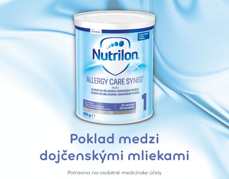 Nutrilon 1 ALLERGY CARE SYNEO mliečna výživa v prášku 