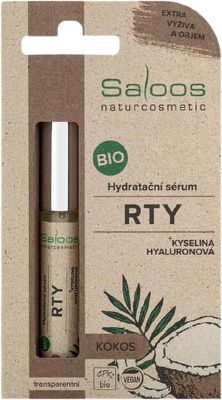 Saloos Bio Hydratační sérum na rty – Kokos 7 ml