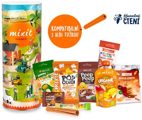 Mixit Tubus dobrot ke Kouzelnému čtení 271 g
