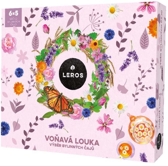 Leros Dárková kazeta Voňavá louka 30 x 1.4 g