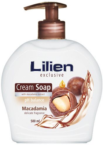 Lilien Krémové tekuté mýdlo Macadamia 500 ml
