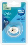 Canpol babies Dudlík svítící kaučukový třešinka BUNNY&COMPANY 6-18m modrý