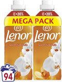 Lenor Aviváž, Orchid & Vanilla, 94 praní, 2 x 987 ml