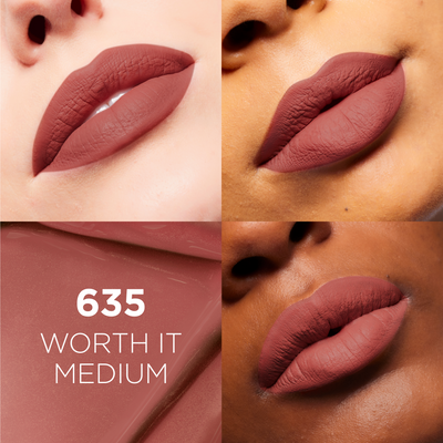 L'Oréal Paris Infaillible Matte Resistance 635 Worth It Medium rtěnka, 5 ml