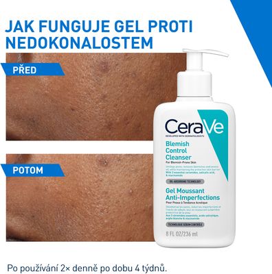 CeraVe Čisticí gel proti nedokonalostem 236 ml