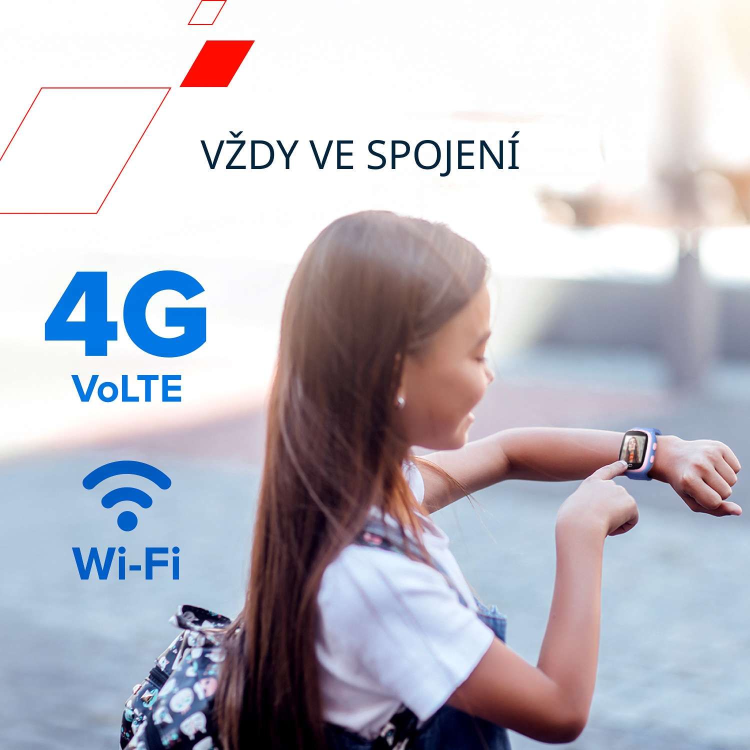Canyon ZEFIR KW-49 E-SIM 4G, modré
