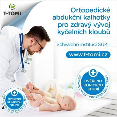 T-Tomi Ortopedické abdukční kalhotky - patentky, dinos 5-9kg