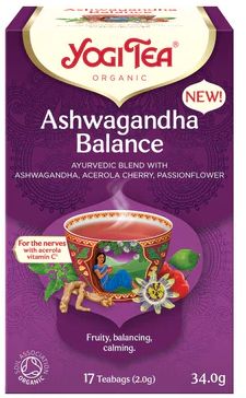 Yogi Tea Čaj Rovnováha Ashwagandhy BIO 17 x 2 g