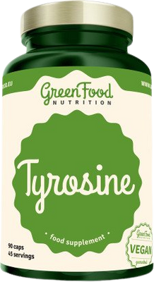 GreenFood Nutrition Tyrosin 90 kapslí