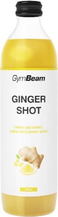 GymBeam Zázvorový shot 500 ml