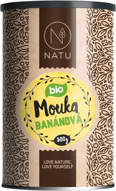 Natu Mouka banánová BIO 500 g