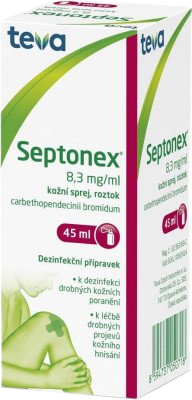 Septonex dermální sprej roztok 45 ml