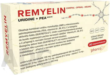 Remyelin Uridine+PEA+ B- és C-vitamin 30 kapszula
