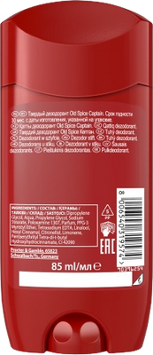Old Spice Captain tuhý deodorant XXL s tóny santalového dřeva a citrusů 85 ml