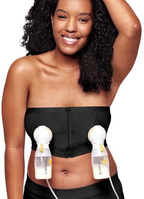 Medela Pás pro snadné odsávání Hands-free™ - černý M