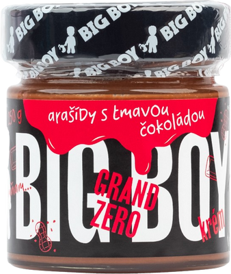 Big Boy Grand Zero s tmavou čokoládou 250 g