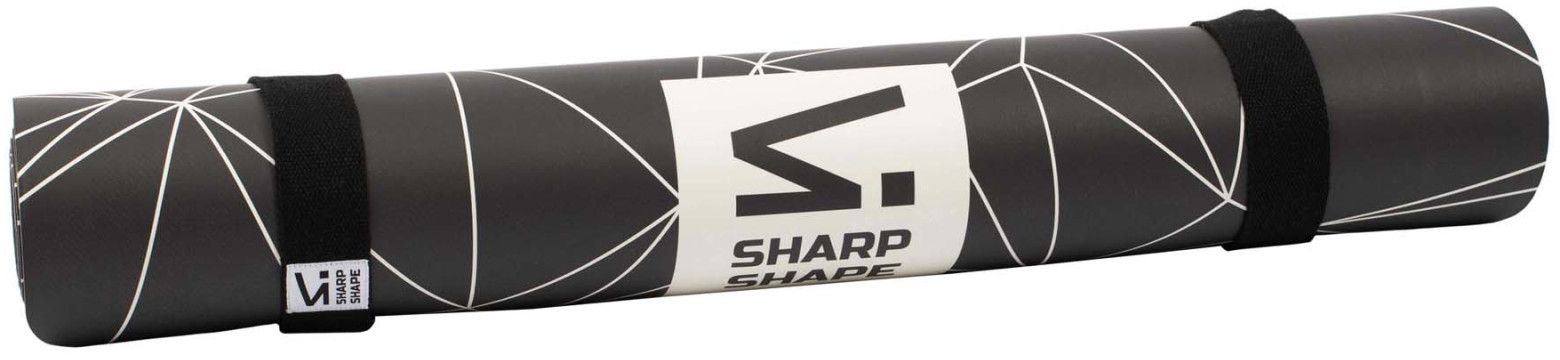 Sharp Shape Podložka na jógu PU Spacetime černá