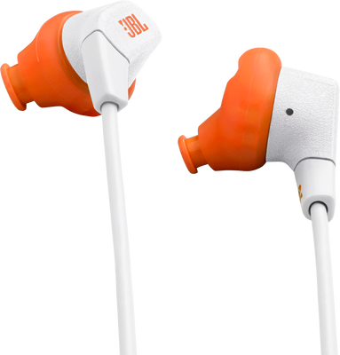 JBL Endurance Run 3C USB-C White, drátová sportovní sluchátka s USB-C konektorem