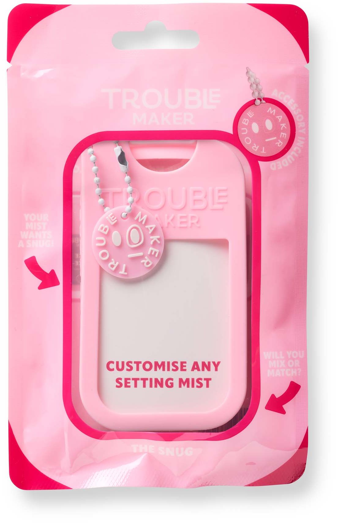Trouble Maker Mist Snug Accessory Twinkle Pink