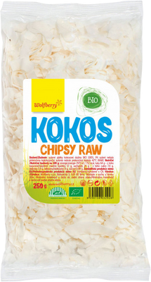 Wolfberry Kokosové chipsy BIO 250 g