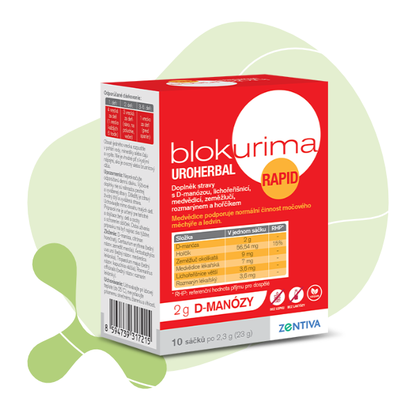 Blokurima UROHERBAL RAPID