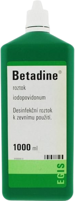 Betadine kožní roztok 1000 ml