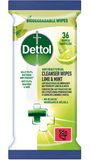 Dettol Ubrousky limetka/mata 36 ks