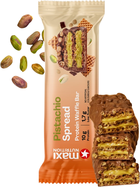 Maxi Nutrition Waffle protein bar Pistacio 39 g