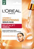 L'Oréal Paris Revitalift Clinical rozjasňující pleťová maska s vitaminem C, 26 g