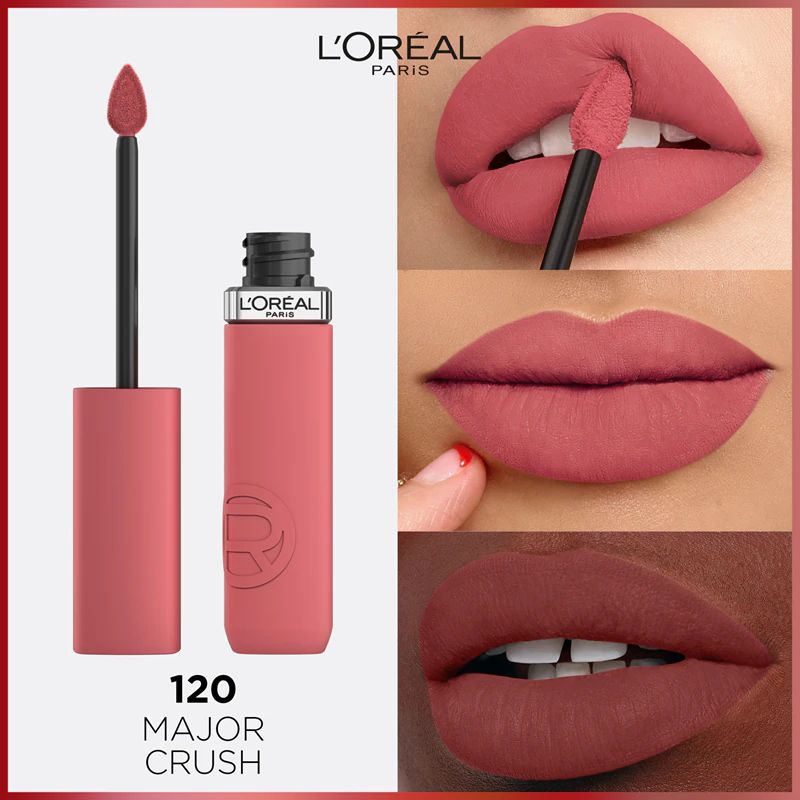 L'Oréal Paris Infaillible Matte Resistance 120 Major Crush rtěnka 5 ml