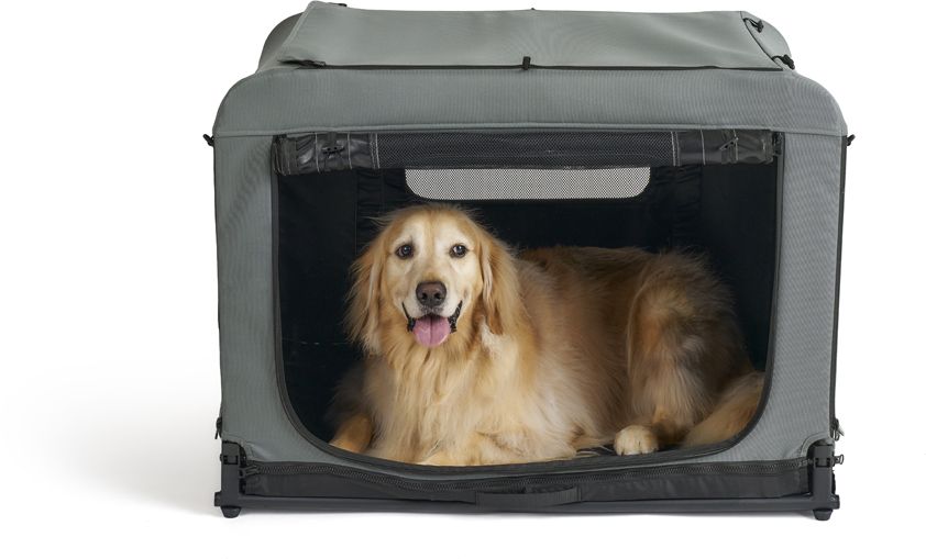 FIKAGO Skládací kennel přepravka Queen L Grey