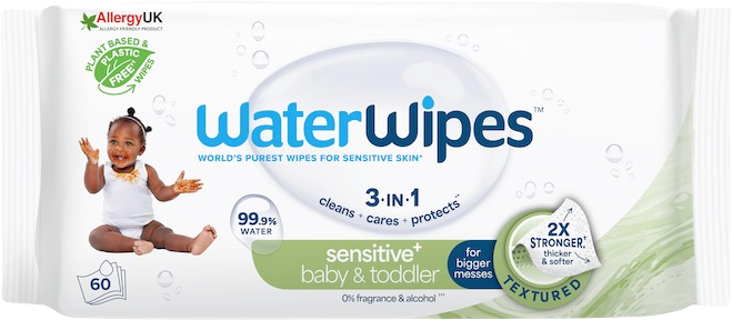 Waterwipes Ubrousky vlhčené bez obsahu plastů Soapberry 9 x 60 ks
