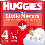 Huggies® Little Movers Pants 4, 36 ks