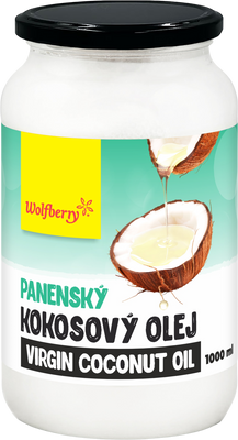 Wolfberry Panenský kokosový olej 1000 ml
